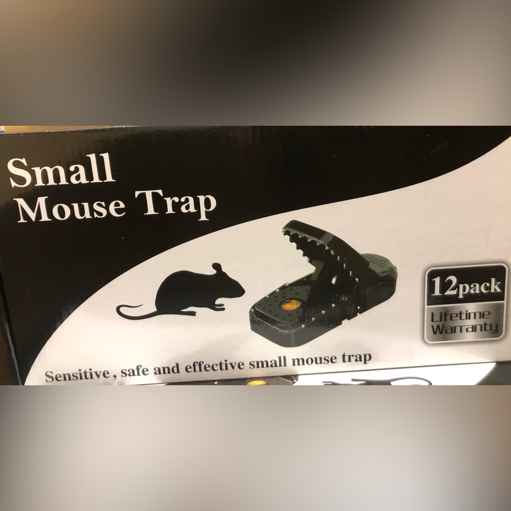 12 pcs Mouse Traps for House Small Mice Trap for Indoor Reusable Rat Traps
